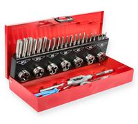 Coffret de 32 tarauds à mains et filières HANGER 155899
