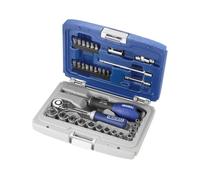 EXPERT Composition douilles 1/4" - 34 pcs - E194672