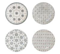 Table Passion - Coffret de 4 assiettes plates nelson 26 cm