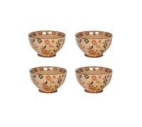- Coffret de 4 bols Aveline 14 cm Multicolore Grès