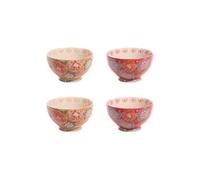 Coffret de 4 bols Zephyr 14 cm - - Multicolore - Grès