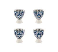 Coffret de 4 coquetiers Almada - - Bleu - Grès