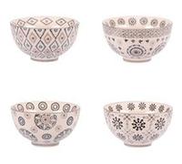 Coffret de 4 coupelles Nelson 11 cm - Table Passion - Gris - Grès Gris G