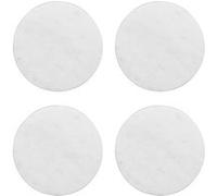 Table Passion - Coffret de 4 dessous de verre Marbre blanc 10 cm