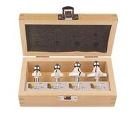 Coffret de 4 fraises à bois sur queue de 8 mm - MAKITA D-53534