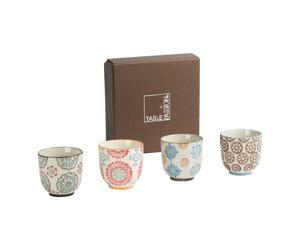 Coffret de 4 gobelets à thé