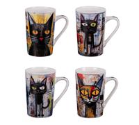 Table Passion - Coffret de 4 mugs Street Cat 35 cl