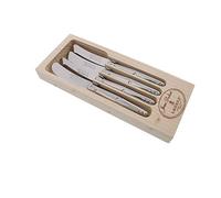 Coffret de 4 Tartineurs Jean Dubost Laguiole®, Tout Inox | Compatible lave-vaisselle