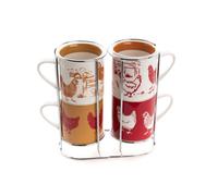 Lot de 4 tasses dejeuner m