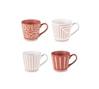 Table Passion - Coffret de 4 tasses Diwali 18 cl - Grès multicolore