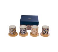 Coffret de 4 tasses expresso Laure