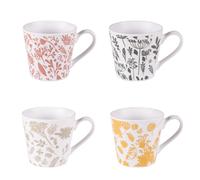 Table Passion – Coffret de 4 tasses Galehia 18 cl – Multicolore en grès