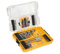 Coffret de 43 Embouts de vissage + 12 accessoires de perçage DEWALT - DT70757-QZ