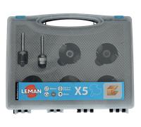 Coffret de 5 disques à rainer LEMAN D48mm - 4728.700.52