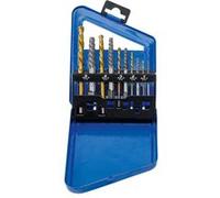 coffret de 5 extracteurs de vis ou goujons + 5 forets coupe a gauche - Bgs Technic G
