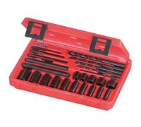 Coffret de 5 extracteurs pour vis et goujons cassés 762-C-25 - 25 pièces SAM OUTILLAGE