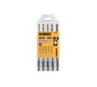 Coffret de 5 forêts multi-materiaux impact DEWALT DT60099-QZ Ø 4,5,5.5,6,8mm