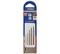 Tivoly Coffret forets métal TECHNIC COBALT 11468570003 – 5 forets Ø 1‑1,5‑2‑2,5‑3 mm