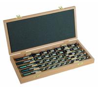 Coffret de 5 Mèches Charpente Q. 1/4"x10, 12, 16, 18, 20x320 mm - D-Work