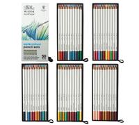Coffret de 50 crayons aquarellables Winsor & Newton Studio Collection