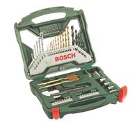 Coffret de 50 forets et embouts de visseuse assortis à queue droite et hexagonale Bosch