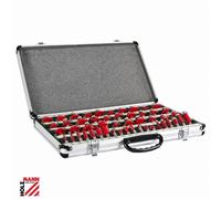 Coffret de 50 fraises HOLZMANN pour défonceuse - OFS50