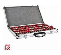 Coffret de 50 fraises HOLZMANN pour défonceuse - OFS50 G