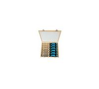 LEMAN - Coffret de 6 ciseaux à bois 780.500.06 - manche bi-matière Ø 6-30 mm