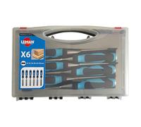 Coffret de 6 ciseaux à bois - LEMAN - 780.500.06