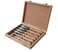Holzmann Coffret de ciseaux à bois SES 6TLG HSS 6 pièces