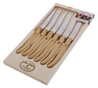 Coffret de 6 couteaux à steak - Jean Dubost - L0060015D80175 -