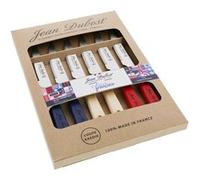 Jean Dubost Coffret de 6 couteaux à steak CB10A790HC2365 Inox Multicolore