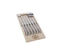 Jean Dubost Coffret de 6 couteaux à steak L0060014D32175 Laguiole inox