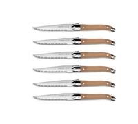 Coffret de 6 couteaux - Laguiole Héritage - Made In France (Bois Clair)