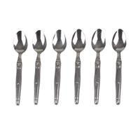 LAGUIOLE Lot de 6 cuillères à café - Inox - Manche Inox
