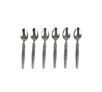 LAGUIOLE Lot de 6 cuillères à café - Inox - Manche Inox