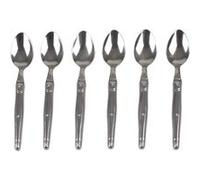 LAGUIOLE Lot de 6 cuillères à café - Inox - Manche Inox