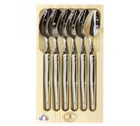 Coffret de 6 cuillères Laguiole inox