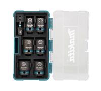 Coffret de 6 douilles MAKITA IMPACT BLACK + Adaptateur HEXA 1/4''E-16592