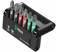 Coffret de 6 embouts Bit-Check 6 Impaktor 1 SB WERA