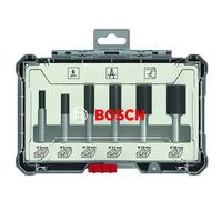 Coffret de 6 fraises droites à queue Ø12/16/20 mm BOSCH - 260701746