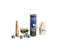 Coffret de 6 glaçons en granit bleu de Bretagne - On The Rocks - Bleu - Pierre Reconstituée