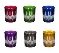 Gobelets verres 32 n cristal taillé - Les 6