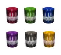Gobelets verres 32 n cristal taillé - Les 6