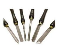 Holzmann Coffret de 6 gouges de tournage H6TLG HSS