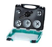 Coffret de 6 scies cloches BIM "Plomberie" multi-matériaux Wolfcraft