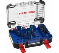 Coffret de 6 scies trépan Expert Tough Material BOSCH Ø 22/25/35/40/51/68 mm - 2608900446