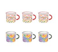 Coffret de 6 tasses Floral Muse 14 cl