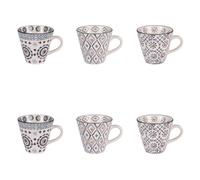 Coffret de 6 tasses Nelson 17 cl - Table Passion