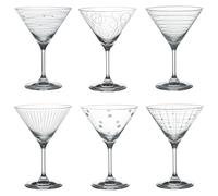Coffret de 6 verres à cocktail Graphik 35 cl